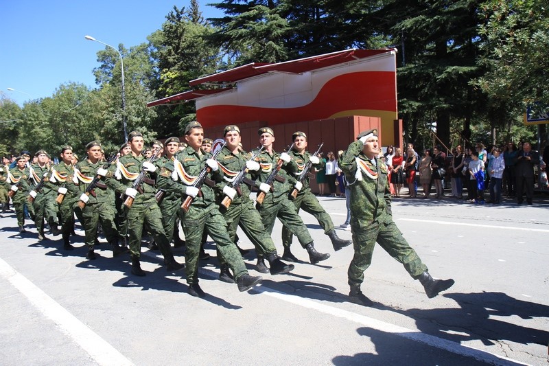 1. Церемония подъема Государственного флага Республики Южная Осетия (часть III)