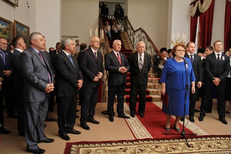 1. Церемония открытия Национального музея Республики Южная Осетия
