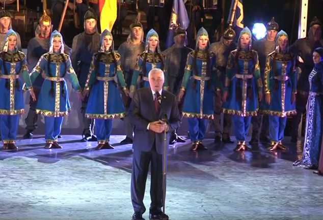 Выступление на гала-концерте в честь празднования 25-й годовщины Республики Южная Осетия