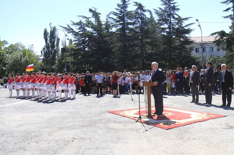 2. Церемония подъема Государственного флага Республики Южная Осетия (часть II)
