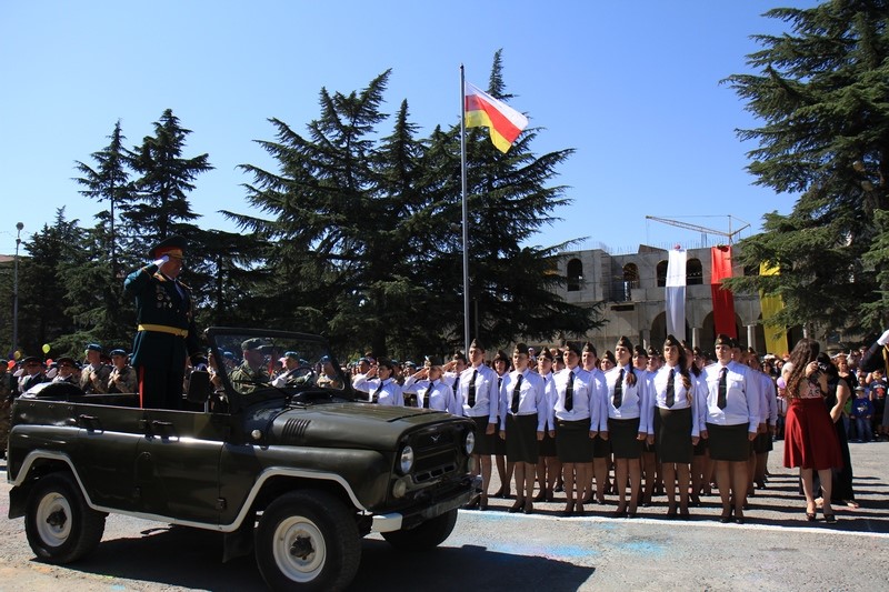 2. Парад в честь празднования 25-й годовщины Республики Южная Осетия (часть I)