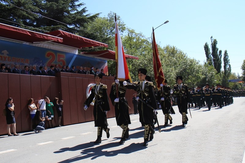 3. Парад в честь празднования 25-й годовщины Республики Южная Осетия (часть II)