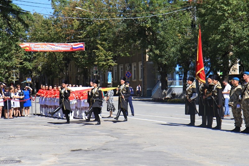 5. Церемония подъема Государственного флага Республики Южная Осетия (часть I)