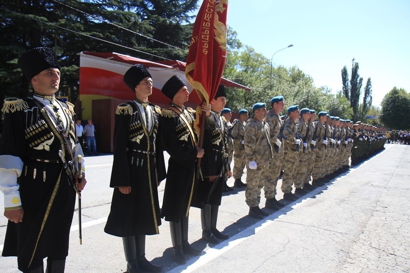 5. Церемония подъема Государственного флага Республики Южная Осетия (часть II)