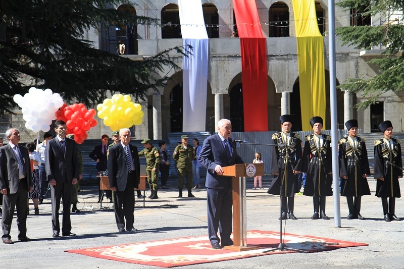 6. Церемония подъема Государственного флага Республики Южная Осетия (часть II)