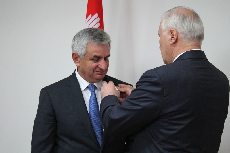 6. Встреча с Президентом Республики Абхазия Раулем Хаджимба