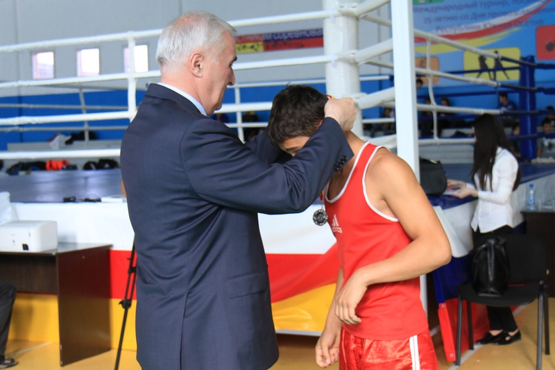 7. Церемония награждения участников Международного турнира по боксу