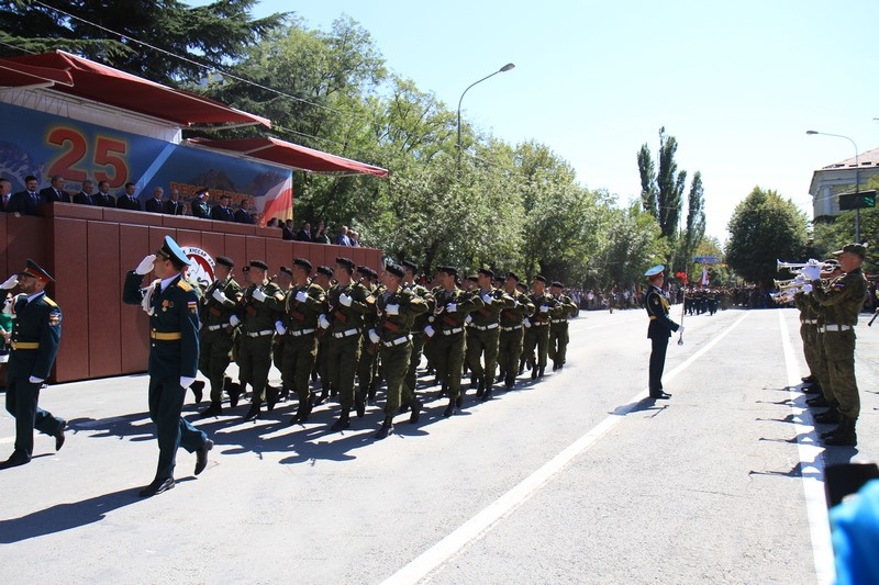7. Парад в честь празднования 25-й годовщины Республики Южная Осетия (часть II)