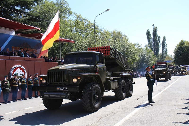 7. Парад в честь празднования 25-й годовщины Республики Южная Осетия (часть III)