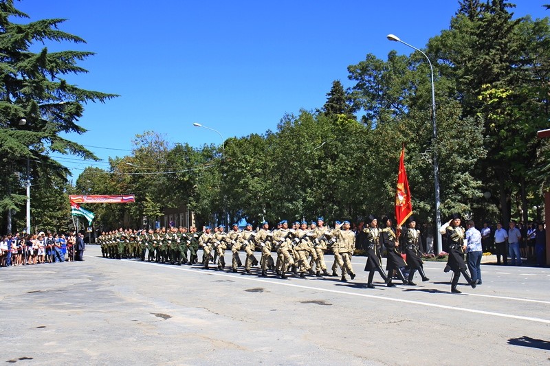 8. Церемония подъема Государственного флага Республики Южная Осетия (часть II)
