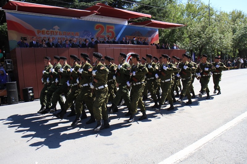8. Парад в честь празднования 25-й годовщины Республики Южная Осетия (часть II)