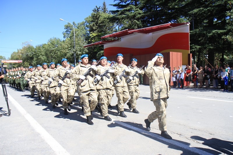 9. Церемония подъема Государственного флага Республики Южная Осетия (часть II)