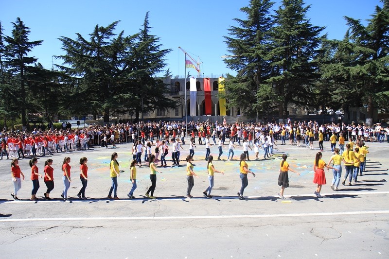9. Церемония подъема Государственного флага Республики Южная Осетия (часть III)