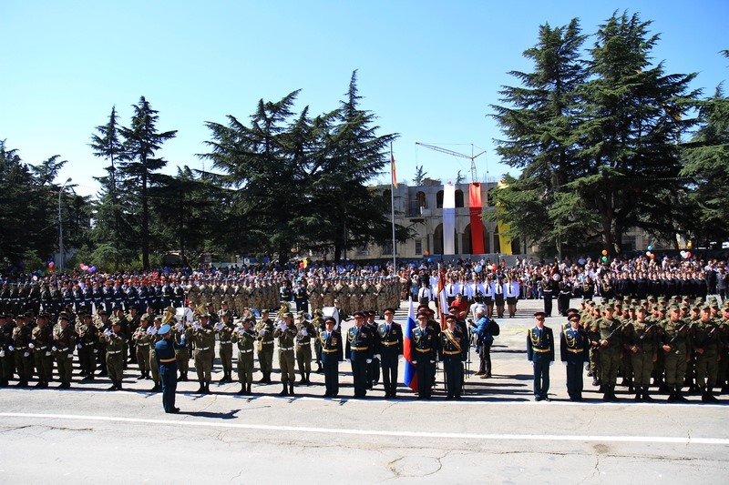 9. Парад в честь празднования 25-й годовщины Республики Южная Осетия (часть I)
