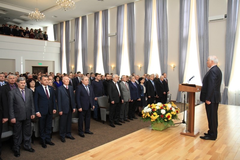 3. Церемония оглашения Послания народу и Парламенту Республики Южная Осетия
