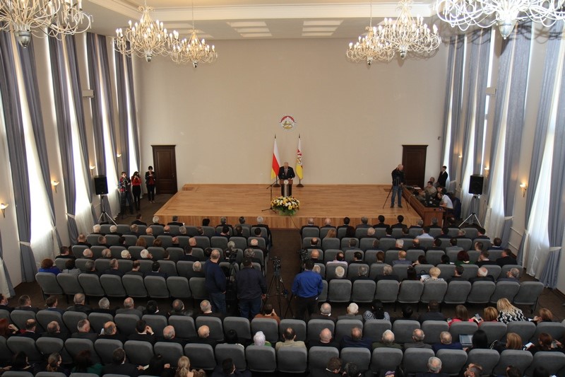 7. Церемония оглашения Послания народу и Парламенту Республики Южная Осетия