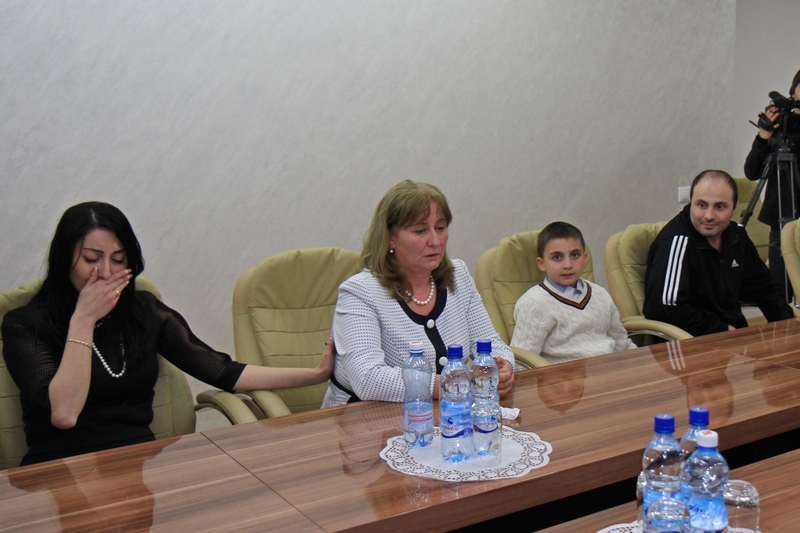 2. Встреча с освобожденными из грузинских тюрем гражданами Республики Южная Осетия