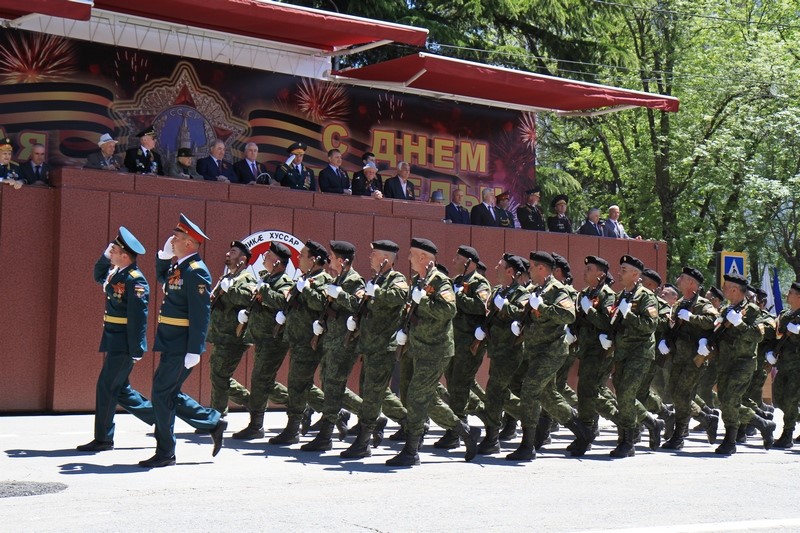 1. Военный парад в честь празднования 71-й годовщины Великой Победы (часть II)
