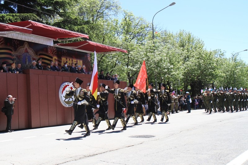 6. Военный парад в честь празднования 71-й годовщины Великой Победы (часть I)