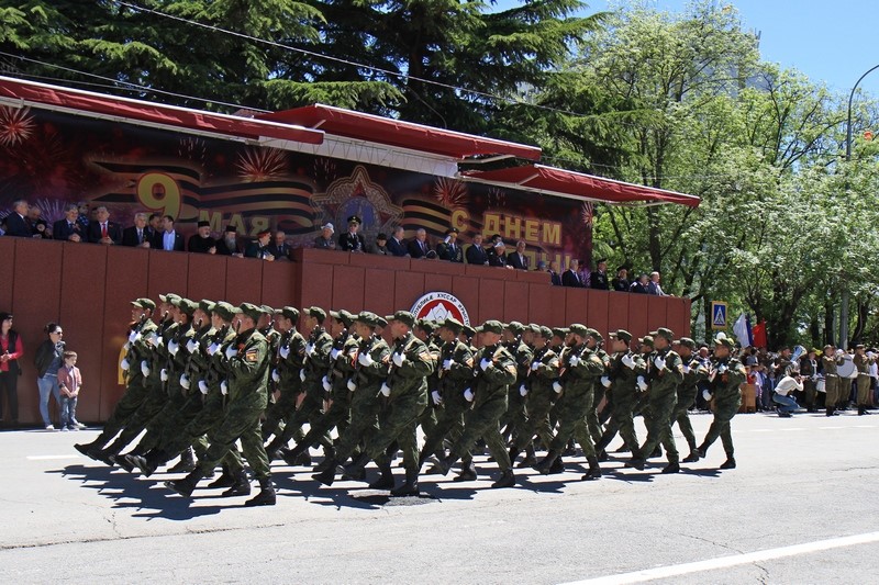 7. Военный парад в честь празднования 71-й годовщины Великой Победы (часть I)