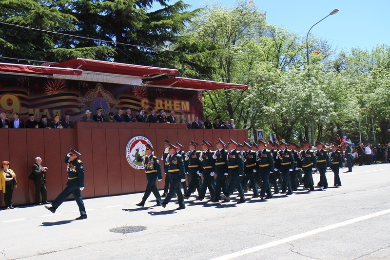 9. Военный парад в честь празднования 71-й годовщины Великой Победы (часть I)
