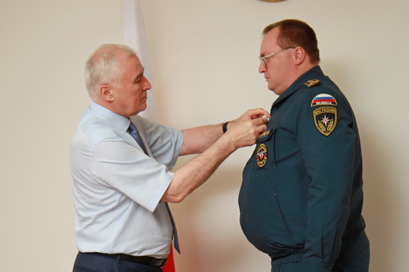 9. Церемония награждения сотрудников МЧС Российской Федерации (часть I)
