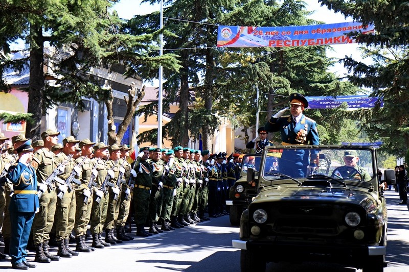 6. Парад в честь празднования 26-й годовщины Республики Южная Осетия (часть I)