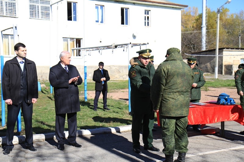 4. Церемония награждения военнослужащих Министерства обороны Республики Южная Осетия