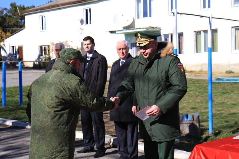 7. Церемония награждения военнослужащих Министерства обороны Республики Южная Осетия