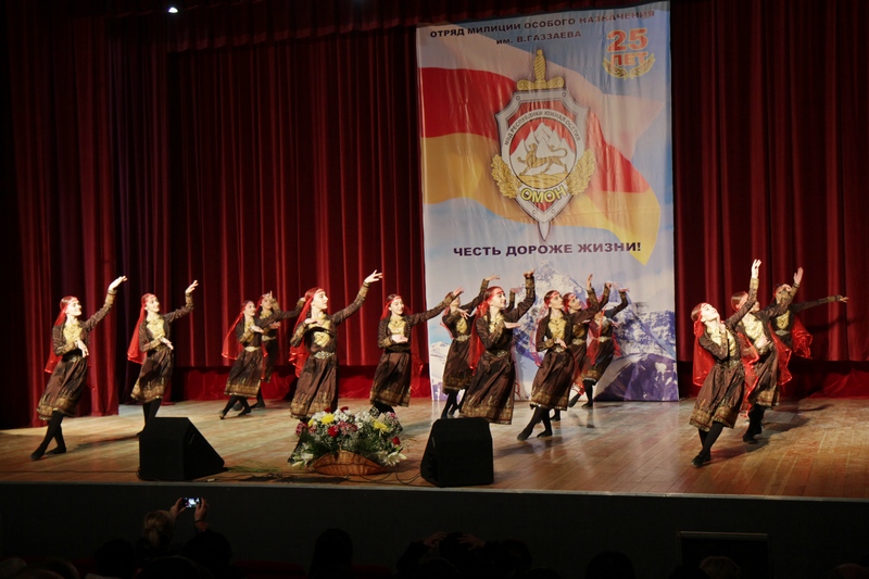 8. Торжественное собрание, посвященное 25-й годовщине образования ОМОН МВД Республики Южная Осетия (часть V)