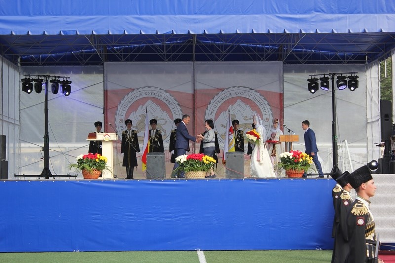 3. Церемония инаугурации избранного Президента Республики Южная Осетия – Государства Алания Анатолия Бибилова (часть I)