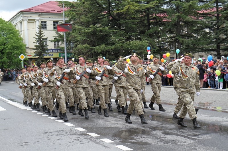 2. Военный парад в честь празднования 72-й годовщины Великой Победы (часть II)