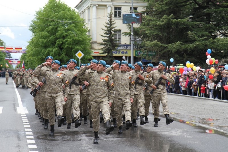 3. Военный парад в честь празднования 72-й годовщины Великой Победы (часть II)