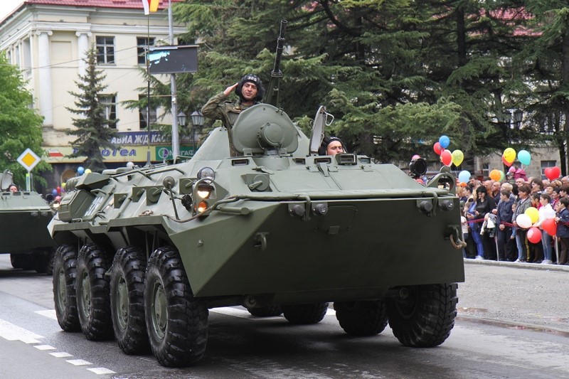 3. Военный парад в честь празднования 72-й годовщины Великой Победы (часть III)