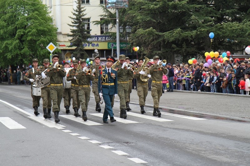 9. Военный парад в честь празднования 72-й годовщины Великой Победы (часть II)