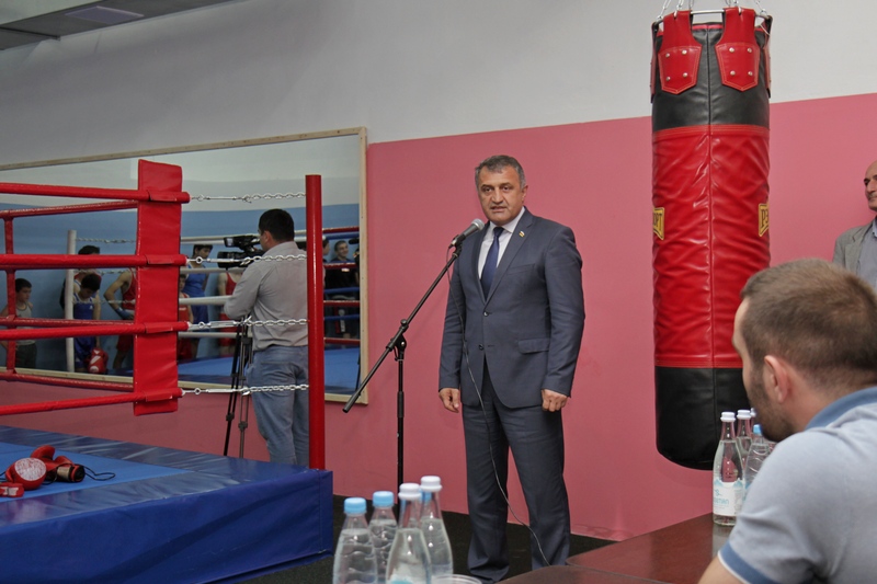 3. Открытие боксерского зала в Детско-юношеской спортивной школе в Цхинвале