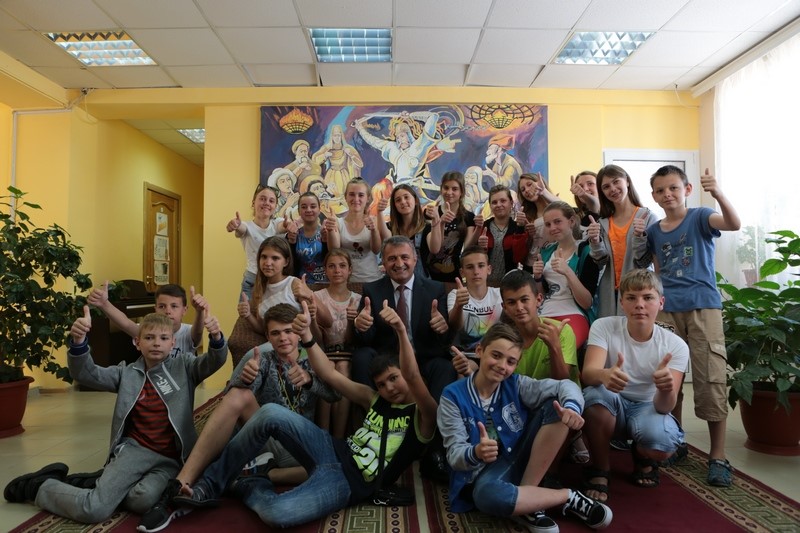 9. Встреча с детьми из Донецкой Народной Республики