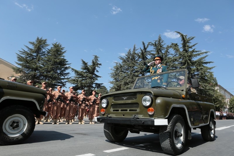 03. Военный парад в честь празднования 27-й годовщины Республики Южная Осетия