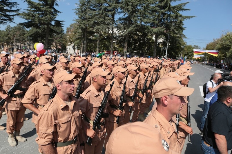 07. Военный парад в честь празднования 27-й годовщины Республики Южная Осетия