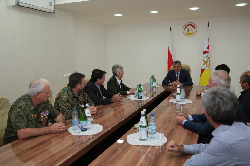 1. Встреча с делегацией инвалидов войны в Республике Абхазия