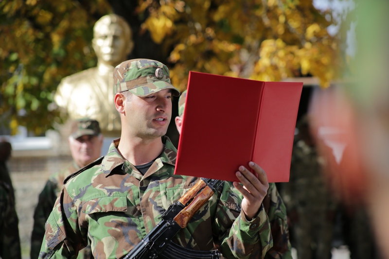4. Церемония приведения к военной присяге сотрудников Государственной службы охраны