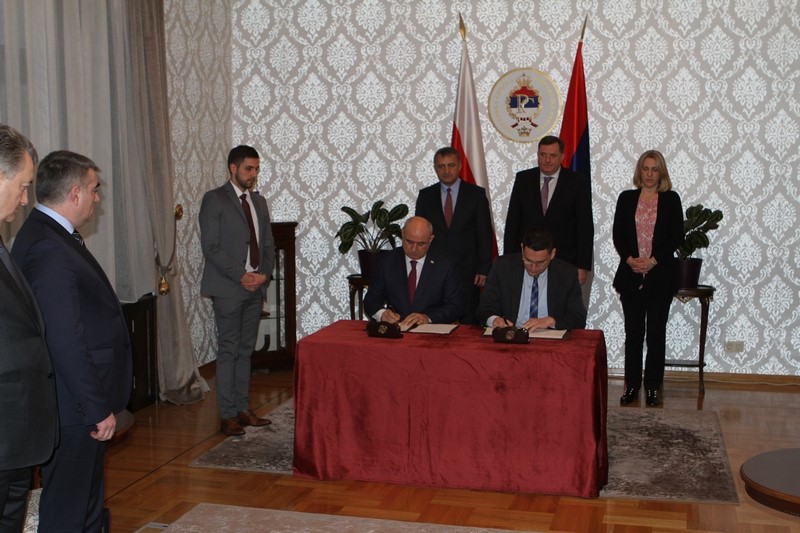 5. Республика Южная Осетия и Республика Сербская подписали Соглашение о сотрудничестве