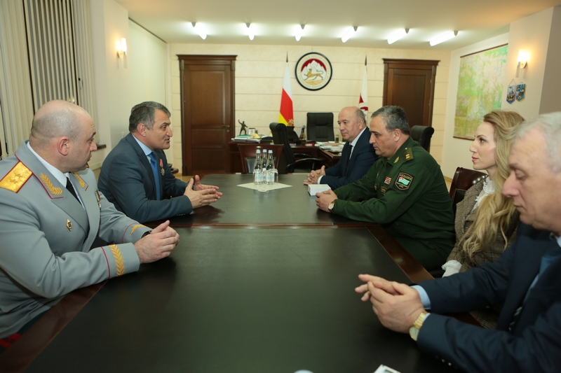 1. Встреча с делегацией Министерства обороны Республики Абхазия