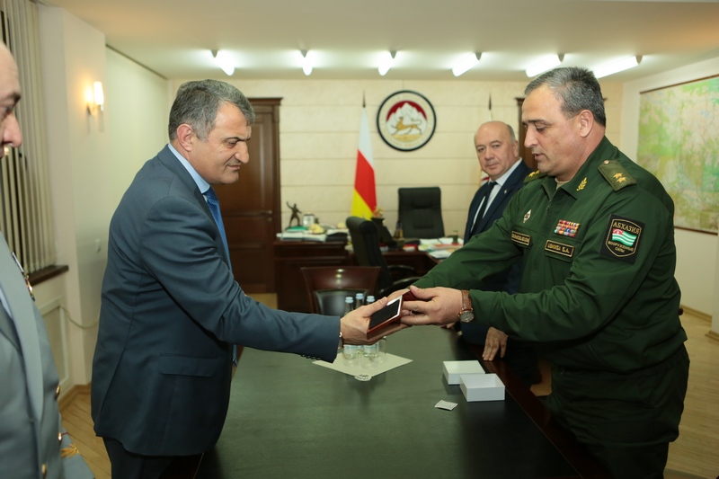 2. Встреча с делегацией Министерства обороны Республики Абхазия