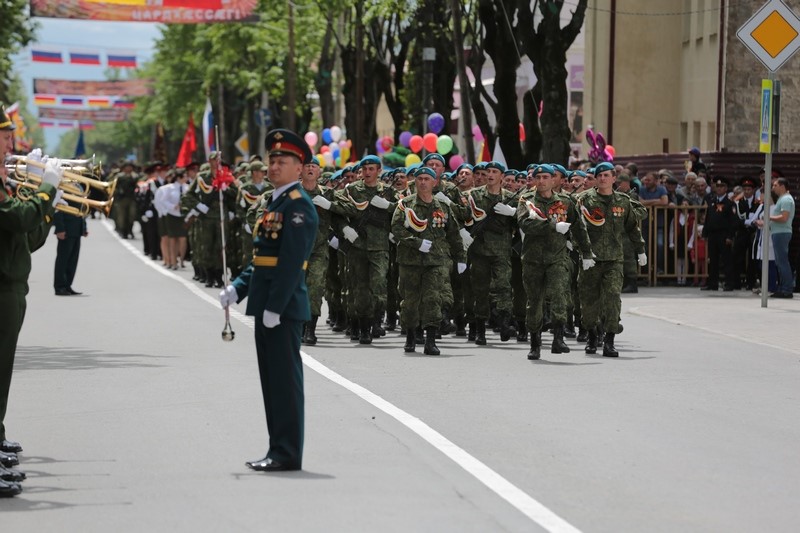 07. Военный парад в честь празднования 73-й годовщины Великой Победы