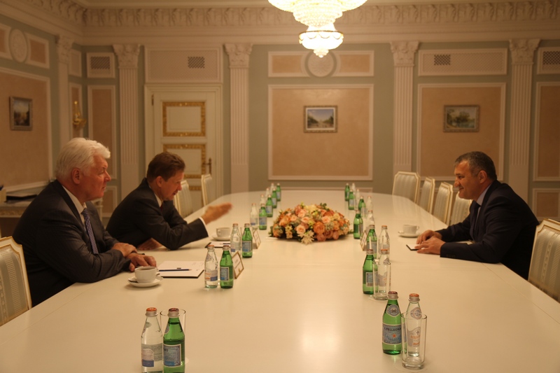 2. Встреча с Председателем Правления ПАО «Газпром» Алексеем Миллером