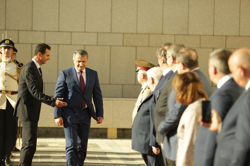 07. Встреча с Президентом Сирийской Арабской Республики Башаром Асадом