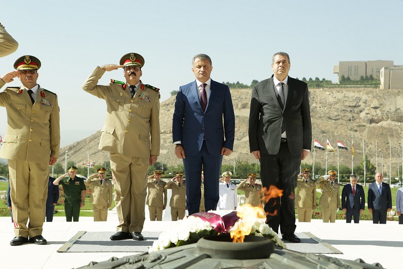 07. Церемония возложения венка к Могиле Неизвестного солдата в Дамаске