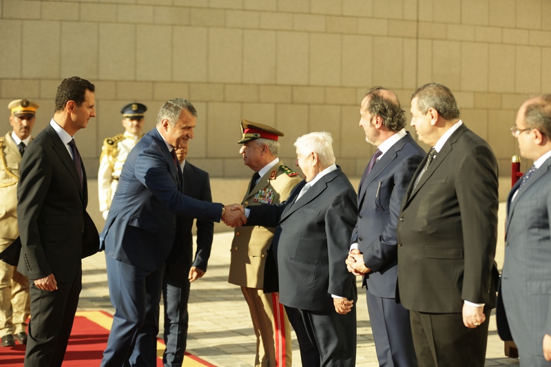 08. Встреча с Президентом Сирийской Арабской Республики Башаром Асадом