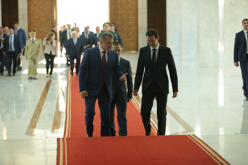 09. Встреча с Президентом Сирийской Арабской Республики Башаром Асадом